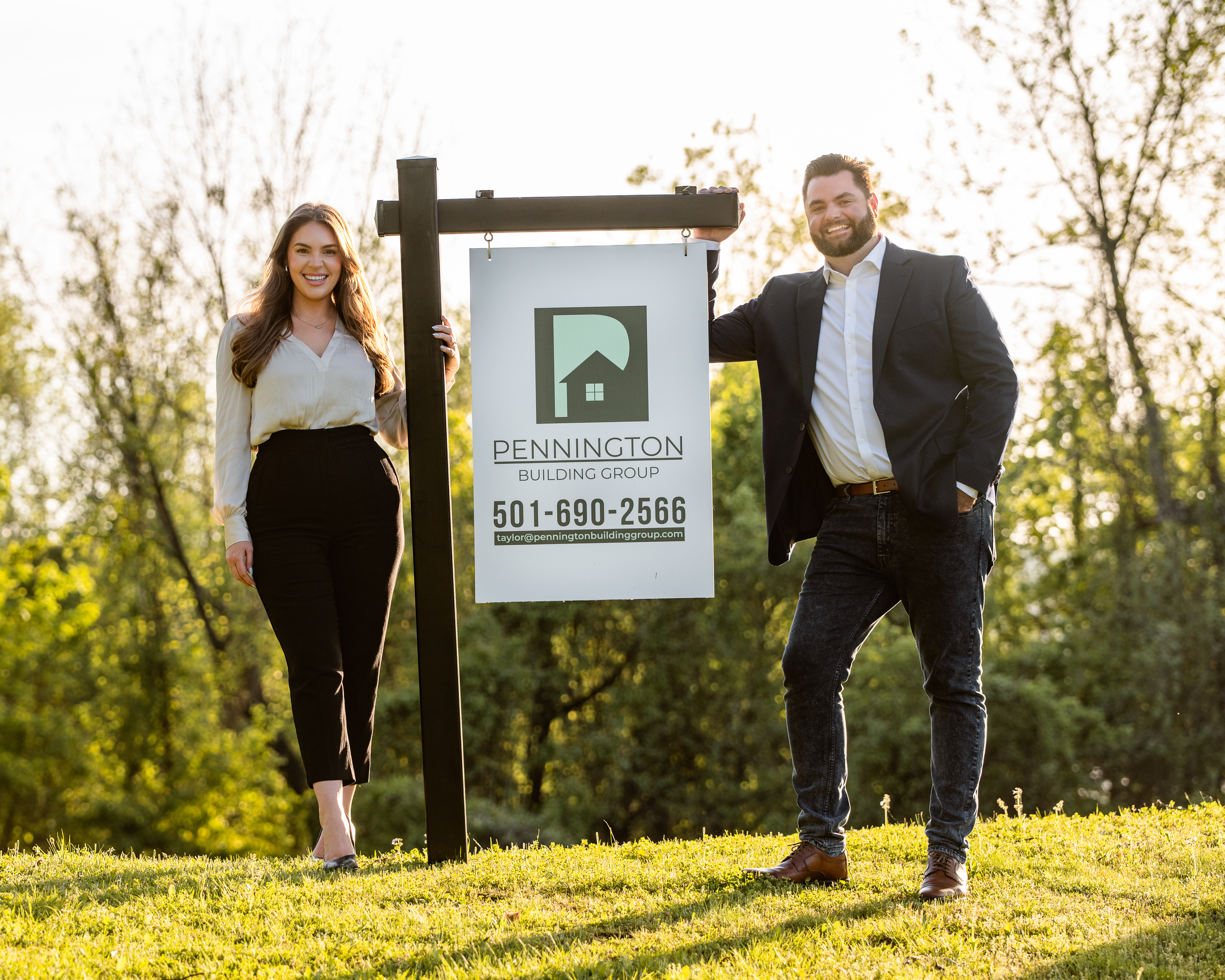 Custom home by Pennington Building Group